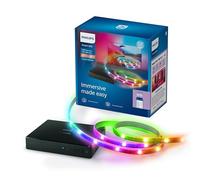 Philips Smart Lighting HDMI Sync Box with TV Backlight, RGBIC LED Strip for 75-85" TV, Sync with Movies, Music, HDMI 2.0, 4K at 60Hz, Connected by WiZ, Requires External Video Source