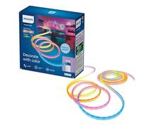 Philips Smart Lighting Tira de Luces LED Neon Flex, 10 m, Tipo C, Efectos de Iluminación Dinámicos Multicolor, Flexible, Fácil de Instalar, Connected by WiZ, Google Home, Alexa, Apple Home