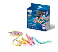 Philips Smart Lighting Tira de Luces LED RGBICWW,10 m, Tipo-C, Gradientes Multicolor, Luz Blanca Ajustable, Iluminación Ambiente, Connected By WiZ, Alexa, Google Home, Apple Home, 1 ud