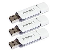 Memoria USB 32 GB - FM32FD70E/00 PHILIPS, Blanco