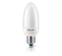 Philips Softone Candle Bombilla de vela de bajo consumo 872790089733300 - Lámpara (12 W, 60 W, Vela, E27, 432 lm, Blanco cálido)