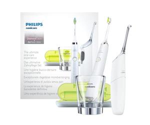 Philips Sonicare AirFloss Ultra Limpiador interdental HX8491/01 - Cepillo de dientes eléctrico (China, Estado, Batería, Integrado, Ión de litio, 24 h)