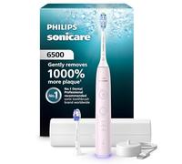 Philips Sonicare Cepillo de dientes eléctrico serie 6500 - Sonicare nueva generación, sensor de presión, 9 ajustes de cepillado, SmarTimer, BrushPacer, duración de 21 días, funda