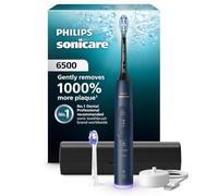 Philips Sonicare Cepillo de dientes eléctrico serie 6500 - Sonicare nueva generación, sensor de presión, 9 ajustes de cepillado, SmarTimer, BrushPacer, duración de 21 días, funda