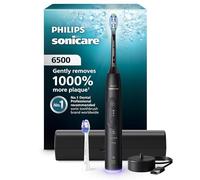 Philips Sonicare Cepillo de dientes eléctrico serie 6500 - Sonicare nueva generación, sensor de presión, 9 ajustes de cepillado, SmarTimer, BrushPacer, duración de 21 días, funda