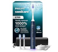 Philips Sonicare Cepillo dental eléctrico serie 6700 - Sonicare nueva generación, sensor de presión, 9 ajustes de cepillado, SmarTimer, duración de 21 días, estuche de viaje, azul