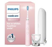 Philips Sonicare DiamondClean 9000 cepillo dental eléctrico, sónico con aplicación, sensor de presión, 4 modos de cepillado, vaso de carga y estuche de viaje USB, rosa, HX9911/29