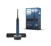 Philips Sonicare DiamondClean 9000 Series Power Cepillo de dientes eléctrico Edición Especial - Cepillo sónico, azul oscuro, 1 cabezal de cepillo de control de placa C3 Premium (modelo HX9911/88)