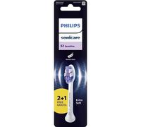 Philips Sonicare HX6053/87 Cepillos Recambio Suaves Blancos 3 Piezas Nuevo