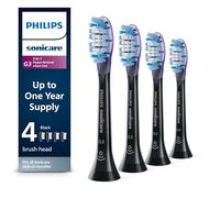 Philips SONICARE HX9054/95 - Cabezales de repuesto para cepillo de dientes G3, 4 cabezales de cepillo, color negro