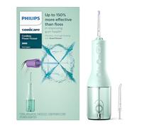 Philips Sonicare Irrigador dental inalámbrico Power Flosser 3000, irrigador bucal con innovadora tecnología Quad Stream, irrigador oral con 2 modos de hilo dental y 3 niveles de presión, IPX7