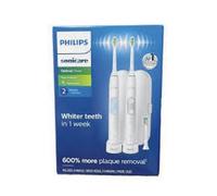 Philips Sonicare Optimal Clean - Cepillo de dientes eléctrico recargable, paquete de 2