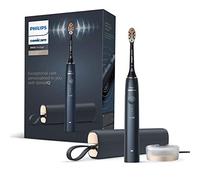 Philips Sonicare Power 9900 Prestige cepillo de dientes eléctrico con SenseIQ, adapta, cuidados, aplicación Sonicare alimentada por AI, estuche de viaje USB y soporte de carga, enchufe de baño de 2 pines, azul medianoche, HX9992/12, 506 g