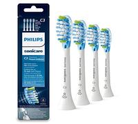 Philips Sonicare Premium Plaque Defence HX9044/17 - Cabezales para cepillo de dientes (10 veces más, chip RFID, estándar, 4 unidades), color blanco