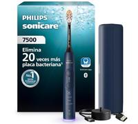 Philips Sonicare Serie 7500 Cepillo eléctrico - Tecnología Next Generation Sonicare, sensor de presión, 12 ajustes, SmarTimer, 21 días de autonomía, estuche de carga para viaje, azul marino, HX7423/10