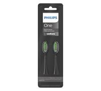 Philips Sonicare Un cabezal de cepillo de repuesto original, paquete de 2, color negro