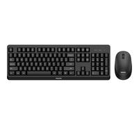 Philips SPT6307BL/16 Combo Teclado y Ratón 1600 DPI Inalámbricos Negro