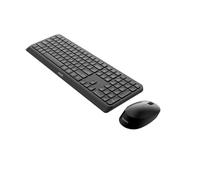 Philips SPT6407B/16 Combo Teclado y ratón, inalámbrico, 2,4 GHz, Bluetooth (3 Dispositivos), compatibilidad con Windows, MacOS e iOS, Teclado QWERTY,1600 dpi, Negro