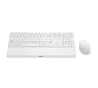Philips SPT6607W/16 Combo Teclado y Ratón Inalámbrico 2,4 GHz Bluetooth Teclas de Perfil Bajo Blanco