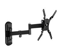 Philips SQM9222/00 - Soporte de Pared Universal para TV, Tamaños de Pantalla de 17" a 42", Capacidad de Peso hasta 25kg, Fácil Instalación, Giratoria hasta 180°, MAX. VESA 200 x 200 mm