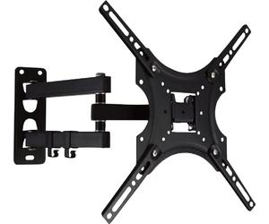 PHILIPS SQM9232/10 - Soporte de Pared para televisores de 26" a 70" (máx. 35 kg, LED, LCD, QLED, OLED, Curvo y Plano, gestión de Cables de TV, Agujeros de Montaje VESA, Color Negro)