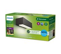 Philips Stratosphere Wandlamp - Ultra Efficient - Antraciet - 3,8W NUEVO