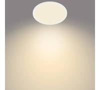 Philips SuperSlim LED IP44 2700 K Ø 29,5 cm blanco
