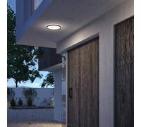 Philips SuperSlim LED IP54 Ø 25cm 4.000K negro