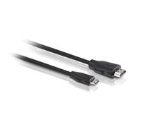 Philips SWV2472W/10 - Cable de audio y video 1.5 m, color negro