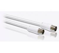 PHILIPS SWV2516W - Cable coaxial para Antena - 1.5 metros - Blanco
