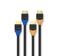 Philips SWV5731BY - Cable HDMI 4K de 1,5 m, 18 Gbps, HDR, ARC, 4K a 60 Hz, 2K a 144 Hz, 1080P a 240 Hz, HDMI Ultra HD para PS5, Xbox, TV, monitor, proyector, laptop