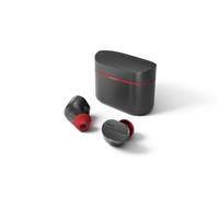PHILIPS TAA5508BK/00 Auriculares True Wireless Bluetooth con cancelación de Ruido Pro y micrófono, Sonido Natural, hasta 28 Horas De Reproducción, Estuche de Carga, Cable USB-C, IPX5, Negro