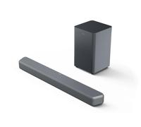 PHILIPS TAB5601 2.1 Barra Sonido con Subwoofer inal., Salida máx. 290W, Dolby Digital Plus, DTS Virtual:X, Sonido IA Intellisound, Bluetooth LE 5.4, HDMI ARC, Entradas ópticas y USB - Gris Metalizado