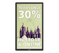 PHILIPS TABLEAUX NEW 25,3" I-LINE, FULL COLOR E-PAPER SIGNAGE DISPLAY, ANDROID 11 SOC, WIFI, 24/7, LANDSCAPE/PORTRAIT, POE++, EXTREMELY LOW POWER