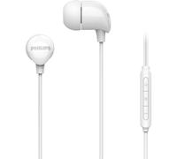 Philips TAE2146WT/00 - Auriculares intraurales Tipo USB-C con Graves dinámicos y micrófono y 1,2 m de Longitud, Color Blanco