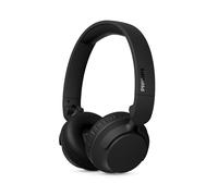 Philips TAH4000BK Auriculares inal. on-Ear, 70h reprod., Graves dinámicos, Drivers 32mm, Bluetooth 6.0 multipunto, Empar. rápido, Almohadillas y batería Intercambiables, Plegables y Ligeros - Negro