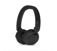 Philips TAH4000BK Auriculares inal. on-Ear, 70h reprod., Graves dinámicos, Drivers 32mm, Bluetooth 6.0 multipunto, Empar. rápido, Almohadillas y batería Intercambiables, Plegables y Ligeros - Negro