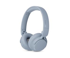 PHILIPS TAH4000BL Auriculares inal. on-Ear, 70h reprod., Graves dinámicos, Drivers 32mm, Bluetooth 6.0 multipunto, Empar. rápido, Almohadillas y batería Intercambiables, Plegables y Ligeros - Azul