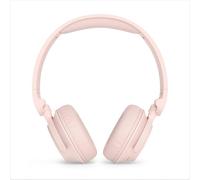 Philips TAH4000PK Auriculares inalámb. on-Ear, 70h reprod., Graves dinámicos, Drivers 32mm, Bluetooth 6.0 multipunto, Empar. rápido, Almohadillas y batería Intercambiables, Plegables y Ligeros - Rosa