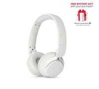 Auriculares Philips TAH4000WT/00 inalámbricos Bluetooth para llamadas y música blancos