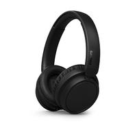 Philips TAH5209BK/00, Auriculares on-Ear Bluetooth con Aislamiento pasivo del Ruido - 65 Horas de reproducción, Sonido Natural, Llamadas nítidas, Graves dinámicos, 2 Horas de Carga USB-C - Negro