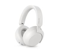 Philips TAH8000EWT/00 Auriculares Inalámbricos Over-Ear Bluetooth - Cancelación Ruido, 70H Reproducción, Compatible Asistentes Voz, Ideal para Viajar - Blanco