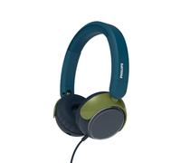 Philips TAK2000CT 2000 Series Auriculares Infantiles on Ear Plegables con Cable, limitación Volumen, Audio compartido, Cable 3,5 mm y USB-C Incluido - Cristal Teal
