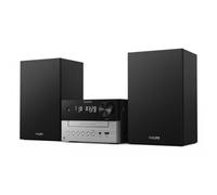 Philips TAM3205M2 Sistema de música Micro, Bluetooth, Reproductor CD, USB, Radio FM Auracast, Material 85% PCR
