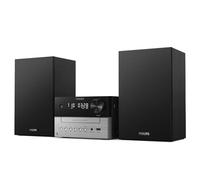 Philips TAM3505M2 Sistema música Micro, Bluetooth, Reproductor CD, USB, Radio FM Auracast y Dab, Material 85% PCR