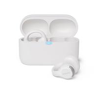 Philips TAQ2000WT Auriculares Open Ear Tipo Piercing Bluetooth multipunto True Wireless - 28 Horas de reproducción, Estuche de Bolsillo, Llamadas claras, desplazamientos y Entrenamientos - Blanco