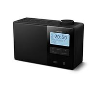 Radio Philips TAR5600/00 Bluetooth DAB+ FM Reloj Alarma 10 W Negro