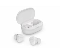Philips Auriculares True Wireless TAT1209WT Bluetooth, Sonido natural, llamadas nítidas, 6 h, Blanco