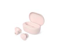PHILIPS TAT1300 True Wireless - Auriculares Bluetooth intraurales, estilo de ajuste seguro, batería de 24 horas, color rosa