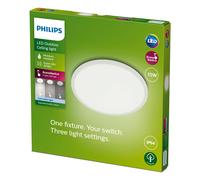 Philips - Techo SuperSlim SSW 15W 40K Blanco IP54
